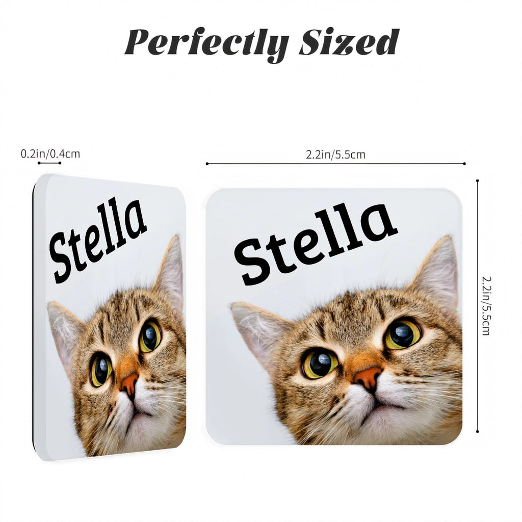 Magnete da frigo personalizzato con foto del pet