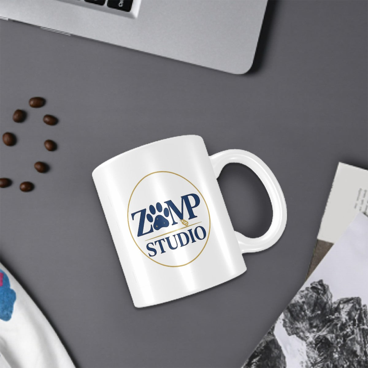 Tazza in ceramica personalizzata con foto del pet, 11 oz