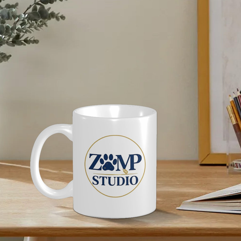 Tazza in ceramica personalizzata con foto del pet, 11 oz