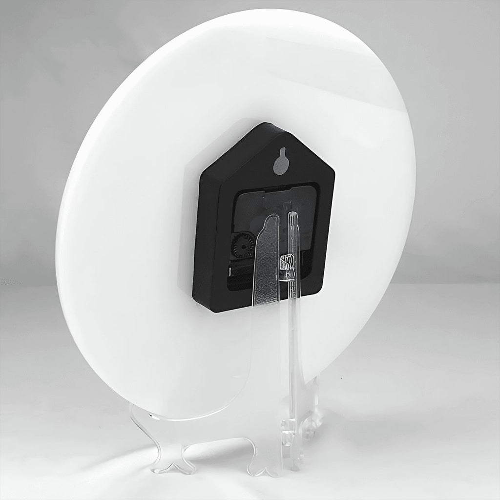 Orologio da Parete Personalizzato in PVC con Supporto – Stile Unico per Ogni Ambiente