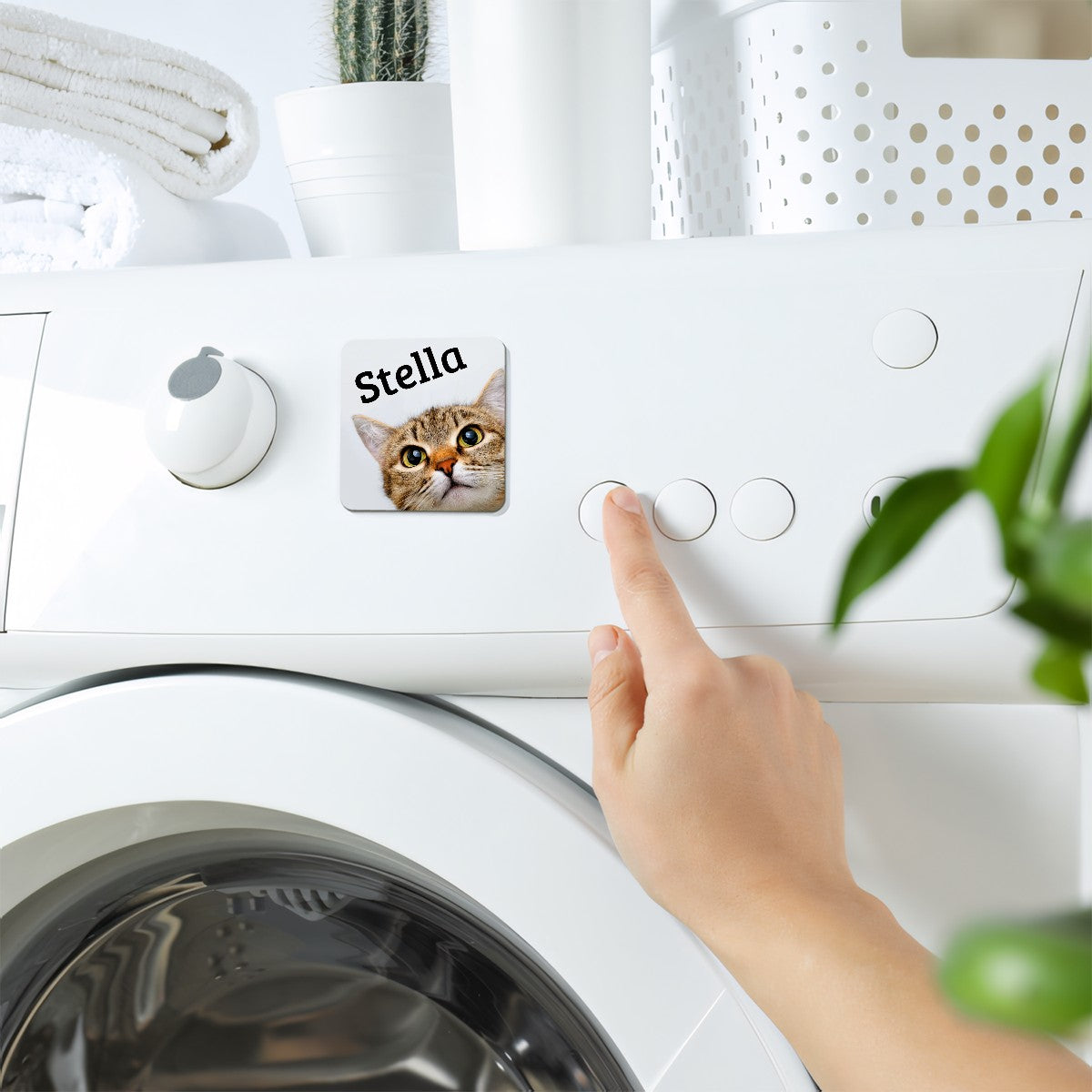 Magnete da frigo personalizzato con foto del pet