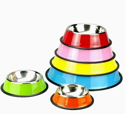 Ciotola in Acciaio Personalizzata per Cani e Gatti