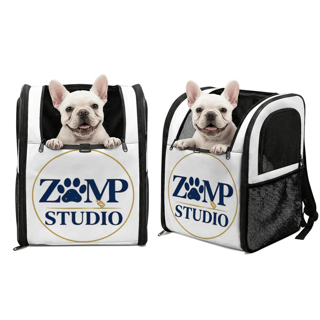 Zaino Trasportino Personalizzato per Animali – Ventilato e Confortevole