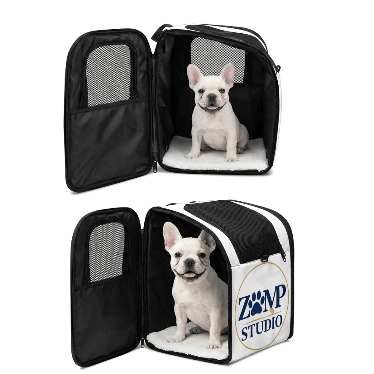 Zaino Trasportino Personalizzato per Animali – Ventilato e Confortevole