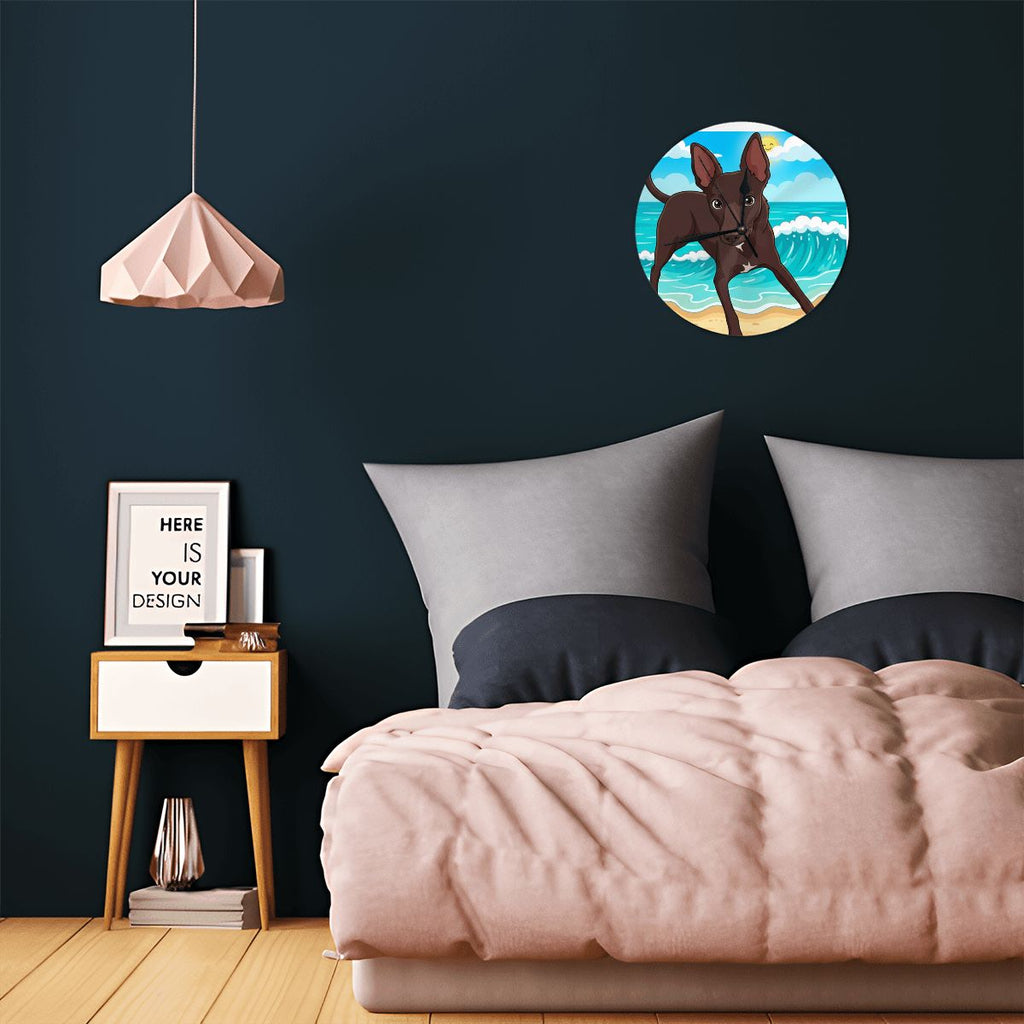 Orologio da Parete Personalizzato in PVC con Supporto – Stile Unico per Ogni Ambiente